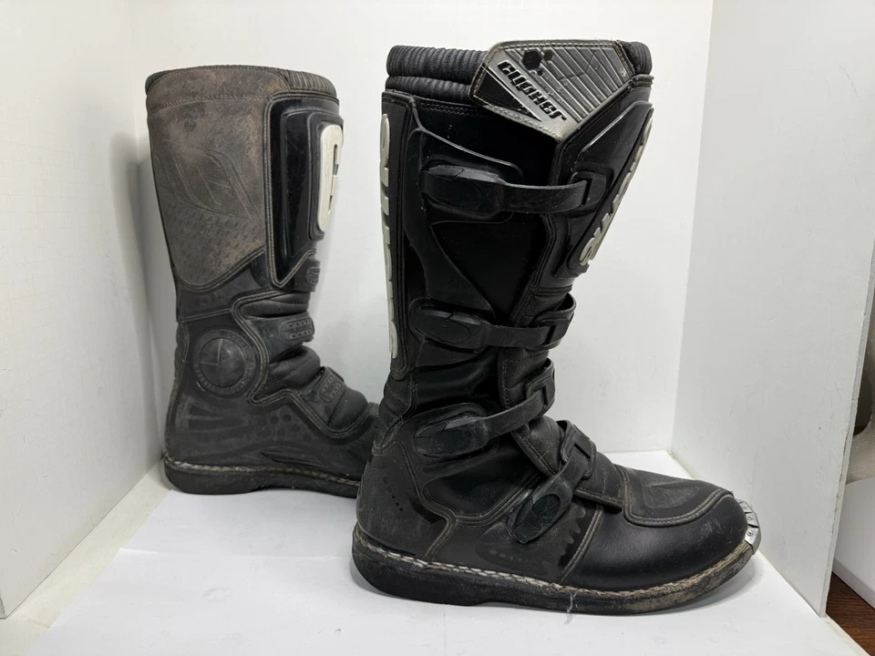 Par de botas todoterreno Gaerne Cypher antichoque motocross motoX para hombre talla 12 Italia Foto 1 de 4