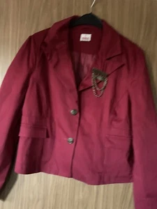 Blazer / Kurz - Jacke,Military, Bordeaux Colours of the World Gr42 - Bild 1 von 12