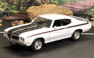Coche Diecast Imperfecto 1:24 WELLY WHITE 1970 BUICK GSX Nº 232433 sin caja - Imagen 1 de 24