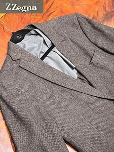 Z Zegna Deconstructed Angora/Wool/Silk ‘LIGHT’ Jacket SZ US 42R / IT52 R - Picture 1 of 16