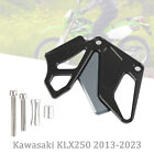 Front Sprocket Cover Chain Guard Protector For Kawasaki KLX250 2013-2023 Black
