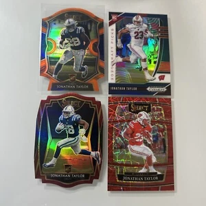 (4) SP RC Jonathan Taylor π₯ 2020 Select Red Die Cut #153 Premier Orange #53 UW - Picture 1 of 8