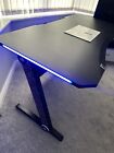 GAMING DESK PLAYSTATION THEME WITH LIGHTS