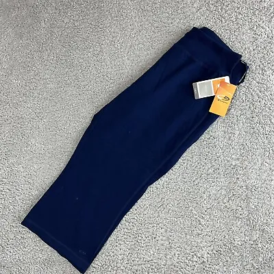 CHAMPION C9 Blue Fitness Gym Yoga Pants Straight Size L 12/14 Cropped 3/4  BNWT • 14.27€