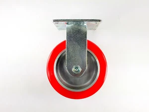 6" x 2" Polyurethan auf Aluminiumrolle - starr - Bild 1 von 2