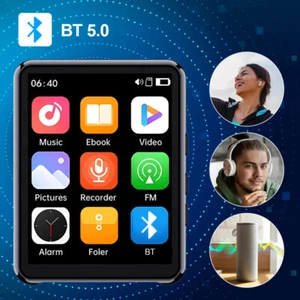 2.4 inch Full Touch Screen Bluetooth 5.0 HIFI Android MP3 Music MP4 Video Player - Picture 1 of 21