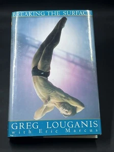 SIGNED Breaking The Surface Book Greg Louganis Swimming Sports Memoir - Picture 1 of 5
