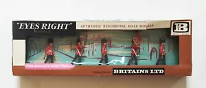 Britains Eyes Right Scots Guards Colour Party Set #7226 In Box Toy Soldiers - Picture 1 of 4