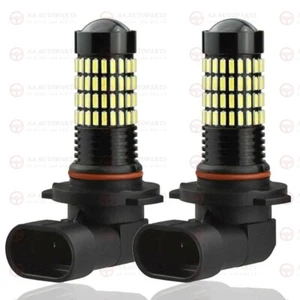 Projector LED Fog Light Bulb Globes 2X Super Bright White CANBUS 9005 HB3 H10 - Picture 1 of 6