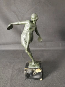 Scultura Art DécoFAYRAL - Max le Verrier - H 26,5 cm - In buone condizioni - Foto 1 di 9