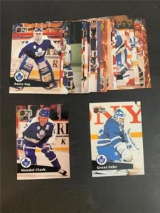 1991-92 Pro Set French Toronto Maple Leafs Team Set 26 Cards - Picture 1 of 1