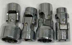 Lot of 4 TRUECRAFT Japan, 3/8" Drive SAE 12-Point Swivel Sockets - Picture 1 of 9