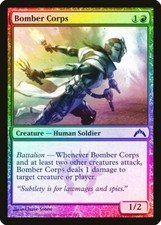 Bomber Corps FOIL Gatecrash NM Red Common MAGIC THE GATHERING CARD ABUGames