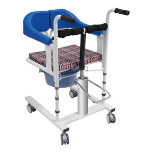 Silla de ruedas hidráulica independiente elevadora de pacientes para el hogar silla de ruedas de transporte - Imagen 1 de 22