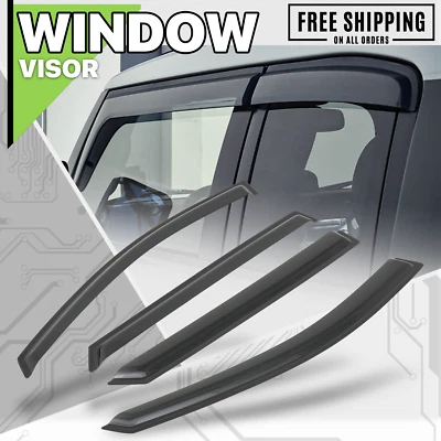 Protector deflector de lluvia viento sol ventilación ventana humo para Kia Rondo 07-10 Foto 1 de 4