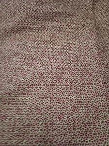 Fabric DESIGNED BY BETH Bruske FOR DAVID TEXTILES 5 YARDs Lot New Rust Reds - Picture 1 of 4