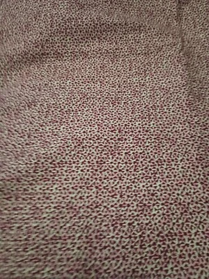 Fabric DESIGNED BY BETH Bruske FOR DAVID TEXTILES 5 YARDs Lot New Rust Reds  - Image 1 of 4