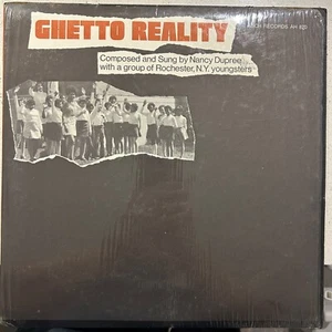 Nancy Dupree - Ghetto Reality LP  - Asch [AH 820] ORIG 1969 SHRINK - Picture 1 of 6