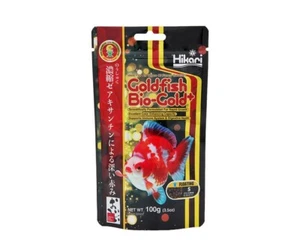 Hikari Goldfish Bio-Gold+ S Floating Pellet 100g - All Types of Fancy Goldfish - Picture 1 of 2