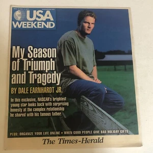 November 2001 USA Weekend Magazine Dale Earnhardt Jr - Picture 1 of 2