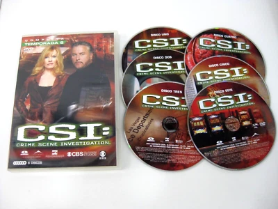 CSI-CRIME SCENE INVESTIGATION DVD TEMPORADA 6 COMPLETA - Imagen 1 de 2