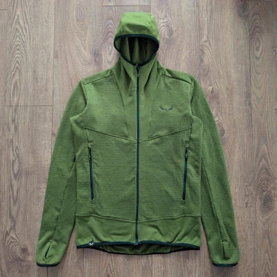 Salewa Puez 2 Pl M FZ HDY Polarlite Men's Hooded Jacket US-S EU-48/M Green - Image 1 of 4