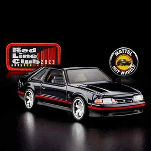 2023 Hot Wheels RLC Membership Car 1993 Ford Mustang Cobra R Black - Picture 1 of 5
