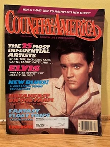 Vintage March 1994 Country America Magazine Elvis Presley  - Picture 1 of 3