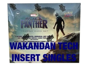 PELÍCULA DE PANTERA NEGRA MARVEL DE MACK SUPERIOR - TARJETA DE INSERCIÓN DE TECNOLOGÍA WAKANDA ÚNICA 1:27.5 - Imagen 1 de 5