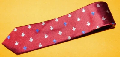 JoS A. BANCO 1905 ROJO/AZUL/BLANCO MOTIVO PEZ CORBATA DELGADA - CORBATAS PARA EL CUELLO - CORBATAS DE DISEÑADOR Foto 1 de 3