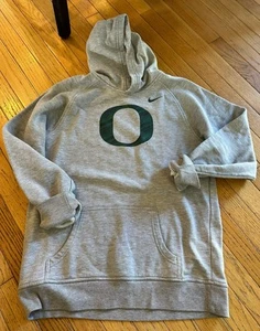Nike Oregon Ducks Gray Youth XL Hoodie Primary Logo - Picture 1 of 3