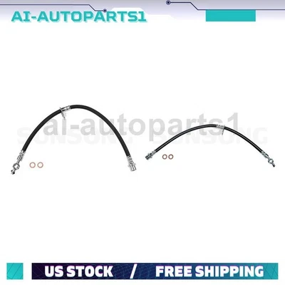 Kit de manguera hidráulica de freno delantero izquierdo y derecho 2 piezas para Toyota Avalon 1995 Foto 1 de 4
