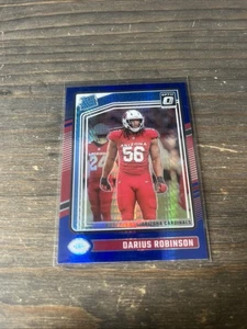 2024 Panini Donruss Optic - Rated Rookie Darius Robinson #225 Blue Hyper - Picture 1 of 4