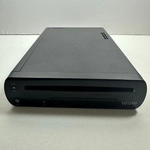 Nintendo Wii U 32 GB Console Black Parts Or Repair Only Error Code - Picture 1 of 13