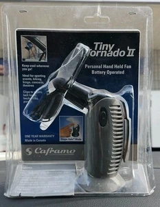 Caframo 827CA-TCS Tiny Tornado II Handheld Fan - Black - Picture 1 of 2