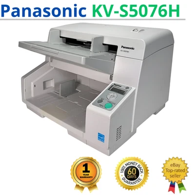 Panasonic KV-S5076H 100ppm / 200ipm Production Document Scanner 1 YEAR WARRANTY! - Image 1 of 4