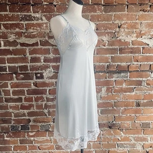 Vintage Applause Women’s Size 34 White with Lace Slip / Gown JC Penney Made USA - Picture 1 of 10