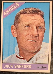 1967 Topps Baseball - #23 Jack Sanford - California Angels -vg/ ex condition - Picture 1 of 2