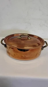 Kochtopf / Kochtopf / Topf aus verzinntem Kupfer - Bild 1 von 11