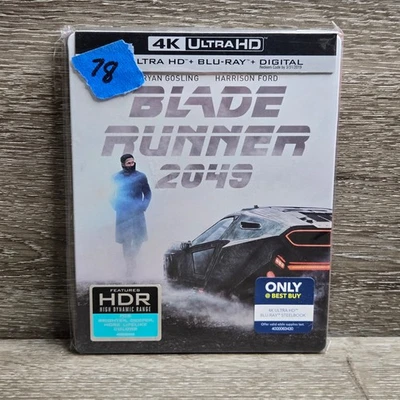 Blade Runner 2049 SteelBook 4K Ultra HD + Blu-ray Best Buy Exclusive Read - Image 1 of 2