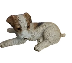Arnart Royal Crown Keramik Foxterrier liegende Figur Vintage 50er 60er Japan - Bild 1 von 4