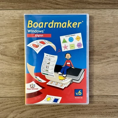 Boardmaker Plus! V.6 Windows [CD-ROM] 2 discos Mayer-Johnson [LEER] Foto 1 de 3