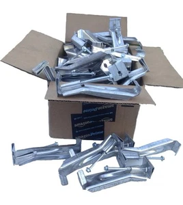 5 Inch Quick Screw Hidden Gutter Hanger with Clip 30pack With Drill Bit - Picture 1 of 9