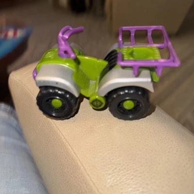 Imaginext Mattel 2007 verde púrpura Safari ATV CUATRO 4 RUEDAS juguete cuádruple 4,5" Foto 1 de 4