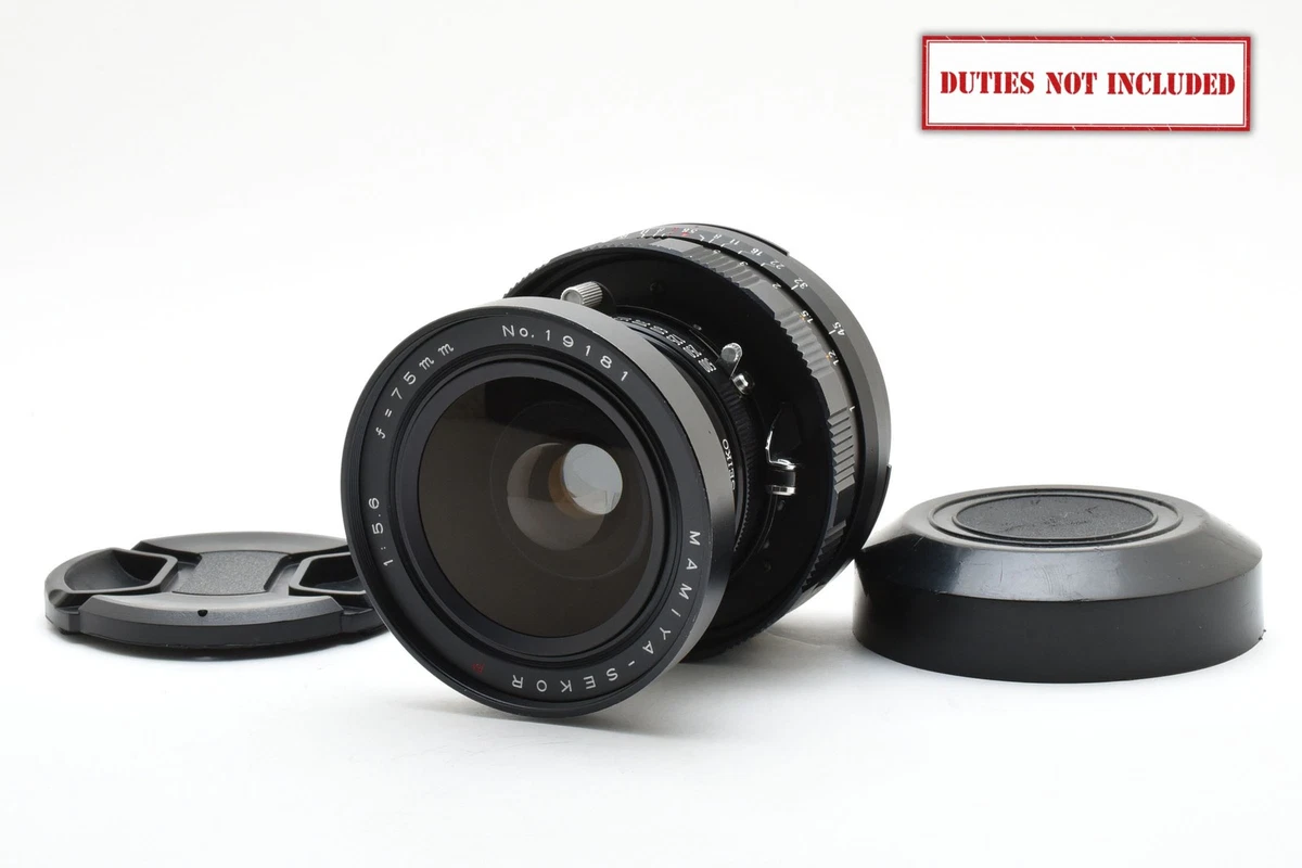 Mamiya 75mm Focal Camera Lenses for sale - eBay