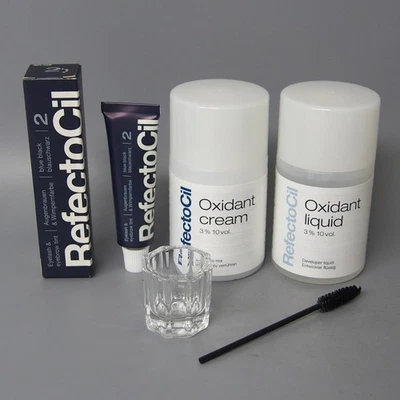 Refectocil Eyelash Eyebrow Professional Tint Kit in BLUE BLACK CHOOSE DEVELOPER - Image 1 of 4