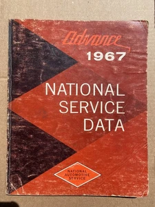 Advance 1967 National Service Data Repair Manual GM Chrysler Ford Rambler - Bild 1 von 1
