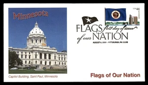Mayfairstamps US FDC 2009 Flag of Minnesota MN Capitol Bldg First Day Cover aau_ - Picture 1 of 2