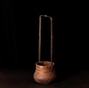 Cesta japonesa de bambú Ikebana ZG27 - Imagen 1 de 12