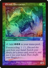 Elvish Aberration FOIL Scourge PLD Green Uncommon MAGIC MTG CARD ABUGames